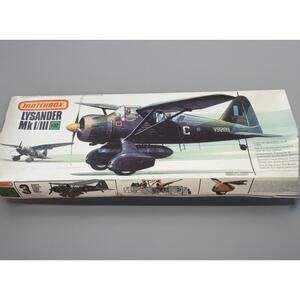 Matchbox 1/32 Scale Lysander Mk.I/III New Complete In Box